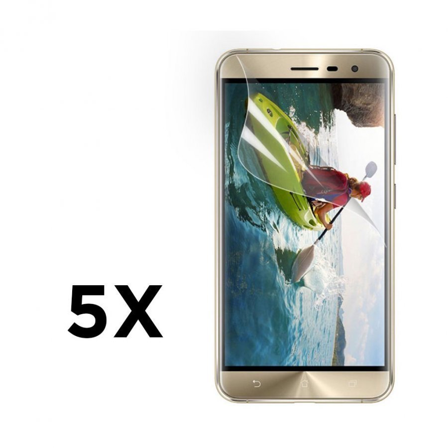 5-Pakkaus Kirkas Lcd Asus Zenfone 3 Ze552kl Näytön Suojakalvo
