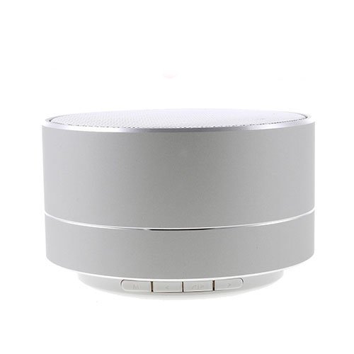 A10 Langaton Mini Bluetooth Kaiutin Hopea Metalli Kuorella