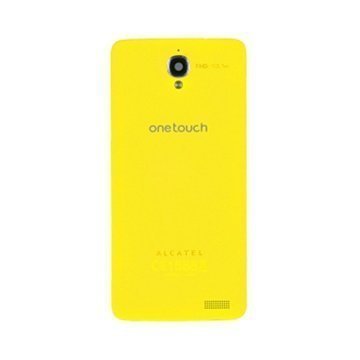 Alcatel One Touch Idol X Battery Cover Yellow