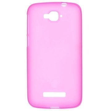 Alcatel One Touch Pop C7 Matta TPU Suojakuori Kuuma Pinkki