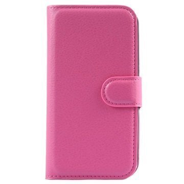 Alcatel Pop 2 (4.5) Pop 2 (4.5) Dual SIM Kuvioitu Lompakkokotelo Kuuma Pinkki