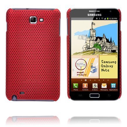 Atomic Punainen Samsung Galaxy Note Suojakuori
