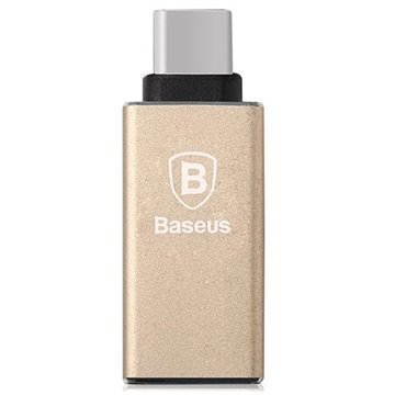 Baseus Sharp Series USB 3.1 C-tyyppi / USB 3.0 Adapteri Kulta