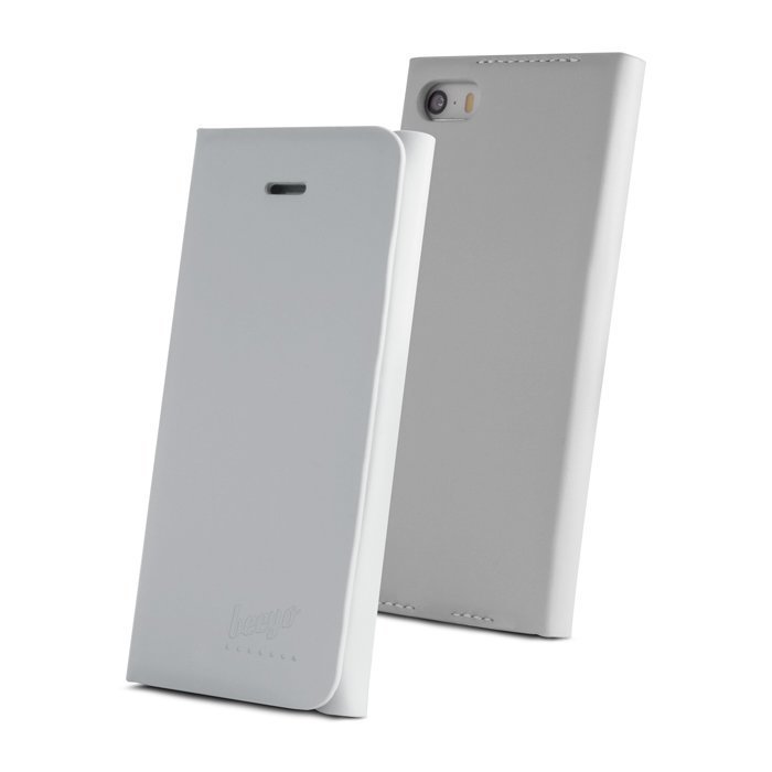 Beeyo Book Carry Lompakkomallinen suojakotelo Samsung Galaxy S6 Valkoinen