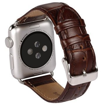 Benks Nahkainen Ranneke Apple Watch 38mm Ruskea