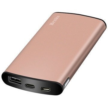 Benks Thor Q1000 Virtapankki Type-C USB 10000mAh Ruusukulta