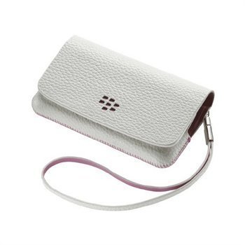 BlackBerry Kannellinen Nahkakotelo ACC-31345-201 Valkoinen