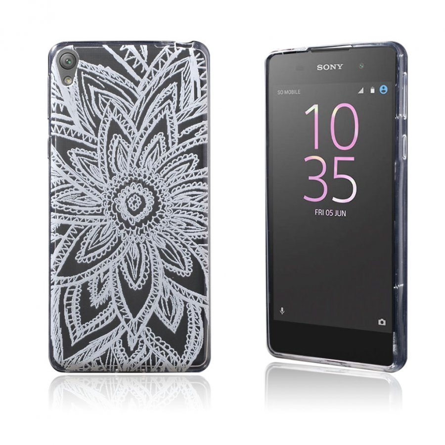 Blixen Sony Xperia E5 Erittäin Ohut Joustava Muovikuori Henna Lootus
