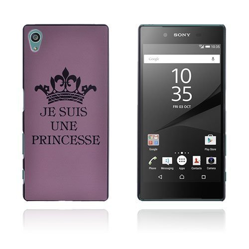 Christensen Sony Xperia Z5 Kuori Kruunu Ja Kirjoitus