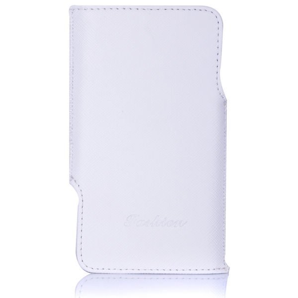 Crossline Aito Nahkainen Suojatasku Samsung Galaxy S2 Valkoinen