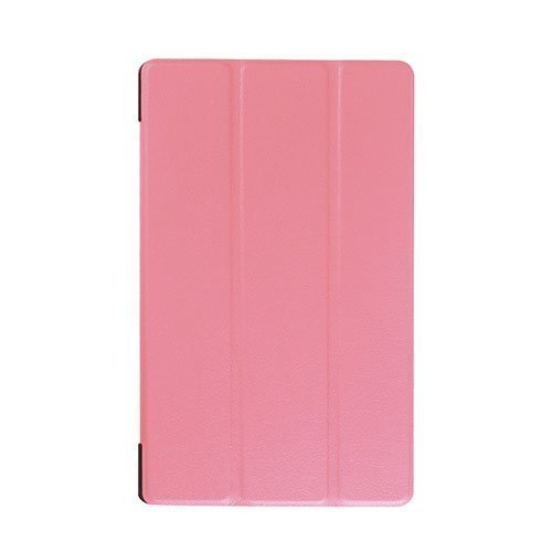 Gaarder Lines Lenovo Tab A8-50 Nahkakotelo Standillä Vaalea Pinkki
