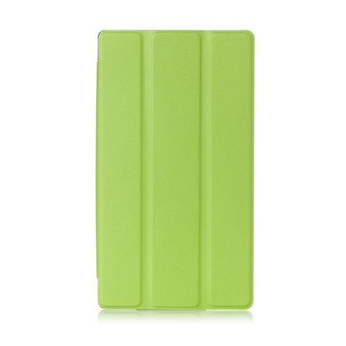 Garff Lenovo Tab 2 A7-30 Nahkakotelo Standillä Vihreä