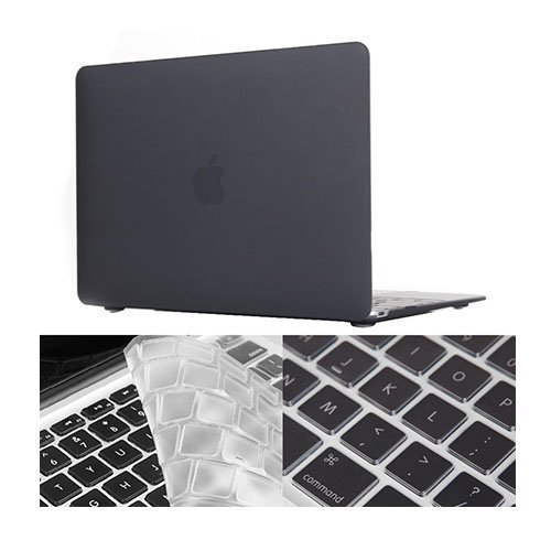 Hat Prince Macbook 12'' Retina Näytöllä Matta Kuori Musta