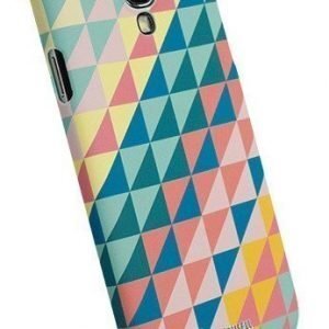 Krusell PrintCover Green Triangle for Samsung Galaxy S4