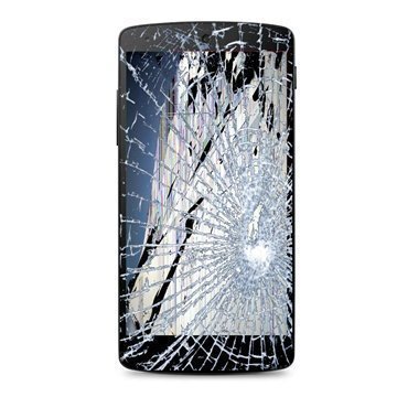 LG Nexus 5 LCD-näytön ja Kosketusnäytön Korjaus Musta