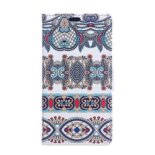 Moberg Lg G4 Beat Nahkakotelo Arabialainen Kukka Kuvio