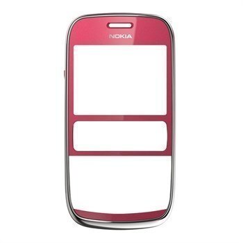 Nokia Asha 302 Front Cover Red