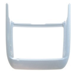 Nokia E66 Keypad Frame White Steel