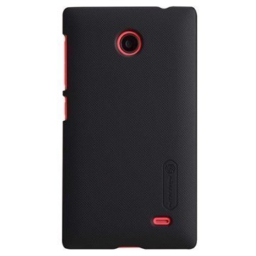 Nokia X X+ Nillkin Super Frosted Shield Suojakotelo Musta