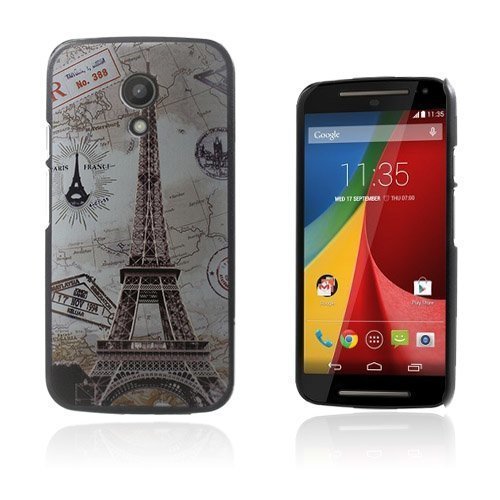 Persson Eiffel-Torni Motorola Moto G2 Suojakuori