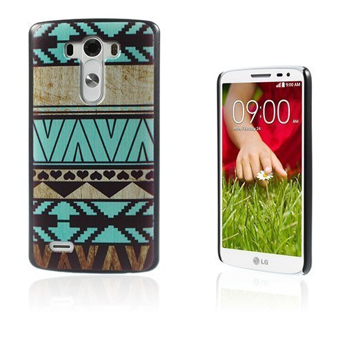 Persson Turkoosi Tribaali Kuvio Lg G3 Suojakuori