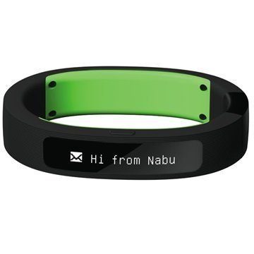 Razer Nabu SmartBand Ã"lyranneke M / L Musta / Vihreä