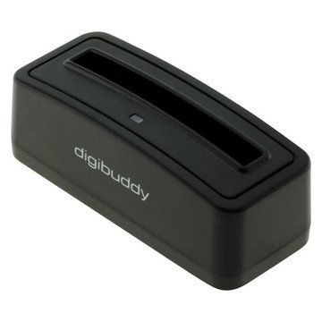 Samsung Galaxy Note 2 N7100 Digibuddy 1301 Akkulaturi Musta