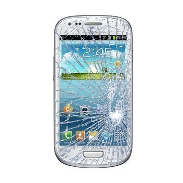 Samsung Galaxy S3 Mini i8190 Lasin Korjaus Valkoinen