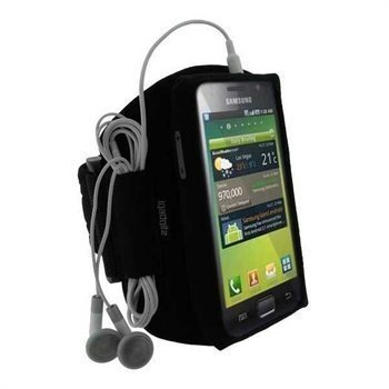 Samsung I9000 Galaxy S I9001 Galaxy S Plus iGadgitz Waterproof Armband Black