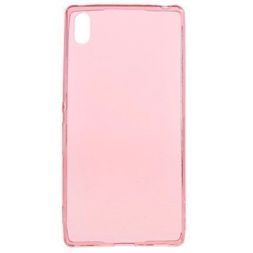 Sony Xperia Z3 Erittäin Ohut TPU Kotelo Punainen