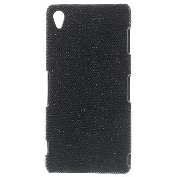 Sony Xperia Z3 Glitter Kova Kotelo Musta