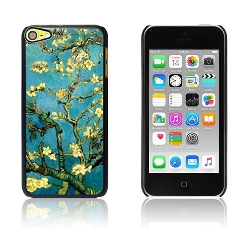Van Gogh Öljymaalaus Kova Muovikuori Ipod Touch 6 Kukkiva Mantelipuu