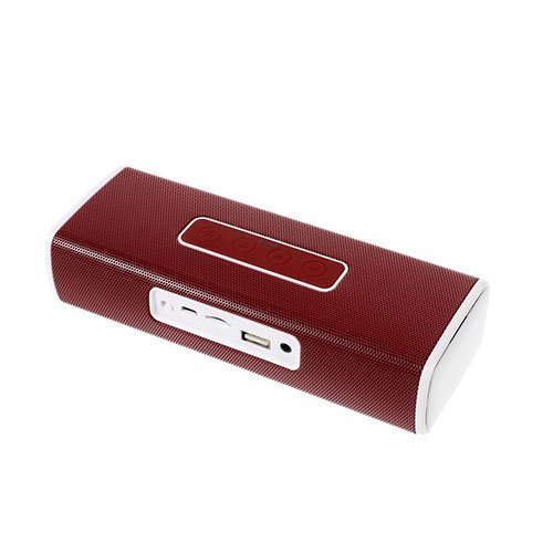 X1 Cubid Handsfree Bluetooth Mini Kaiutin Mikrofonilla Punainen