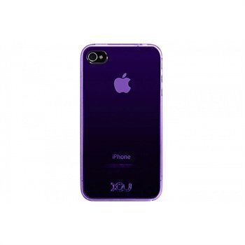 iPhone 4 iCU Design Jet Bright Trans Purple