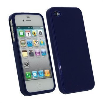 iPhone 4S iGadgitz TPU Case Blue
