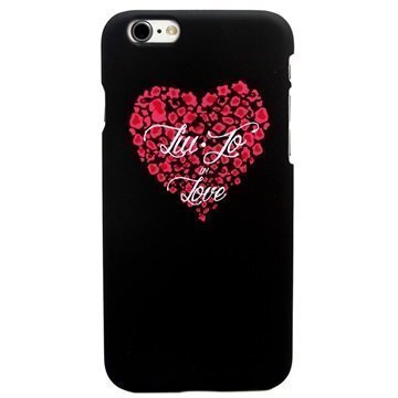 iPhone 6 / 6S Liu-Jo Love Kova Suojakuori Musta