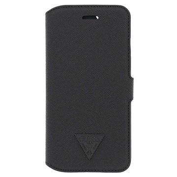 iPhone 6/6S Guess Brand Book Kotelo Musta
