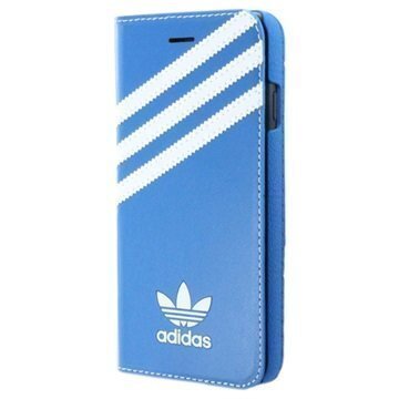iPhone 7 Adidas Basics Book Case Blue