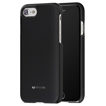 iPhone 7 Mozo Nahkainen Suojakuori Musta