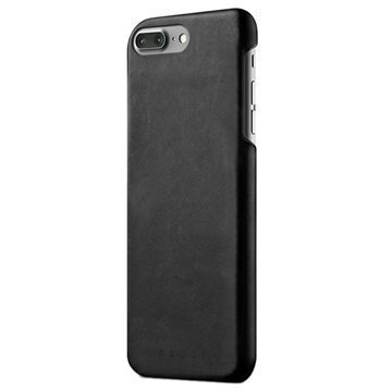 iPhone 7 Plus Mujjo Nahkainen Suojakuori Musta