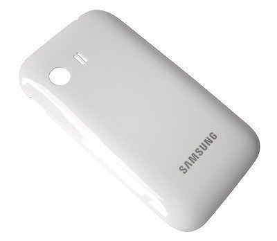 kansi Akku Samsung S5360 Galaxy Y pure valkoinen